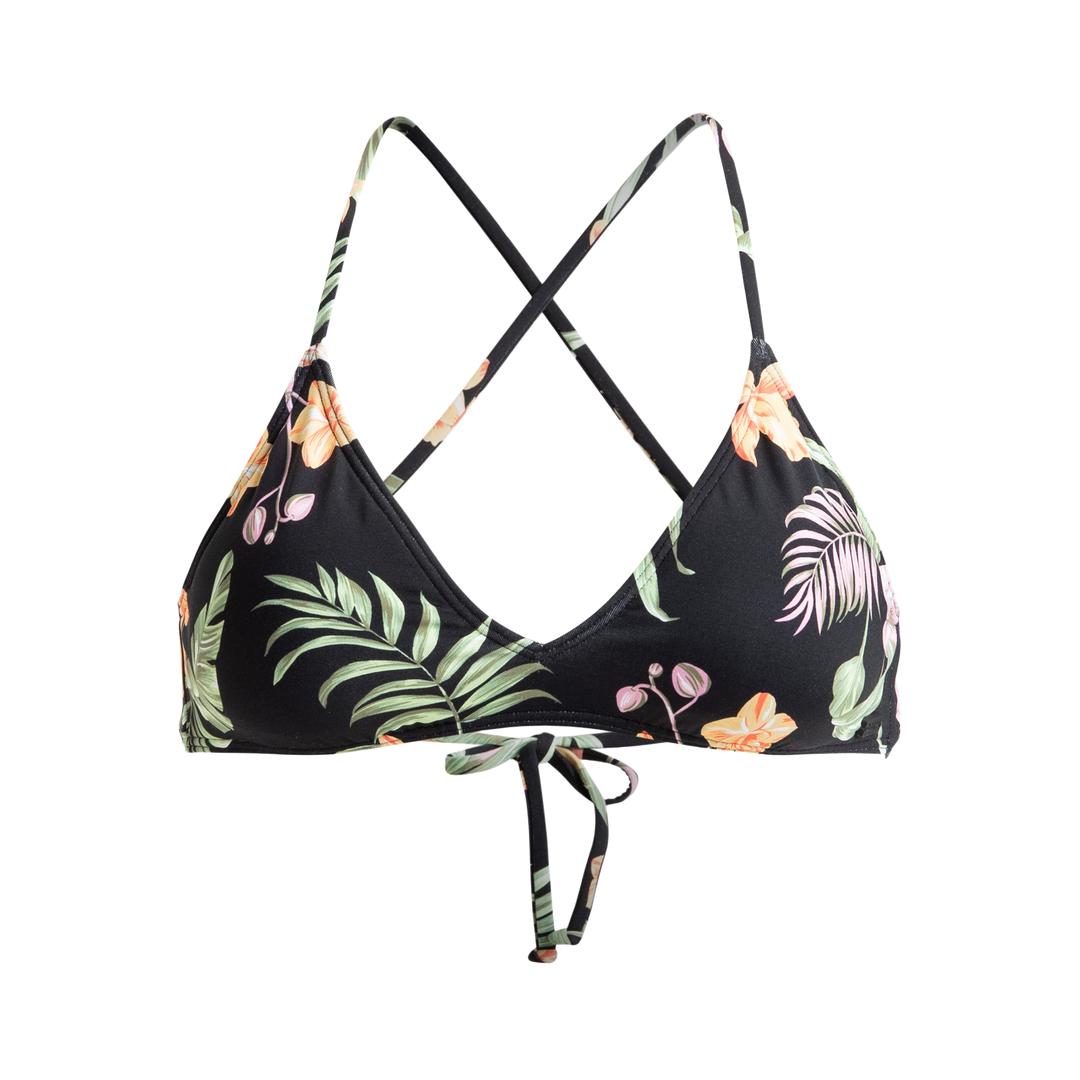 ROXY Pt Beach Classics Athletic Tri Bikini Top