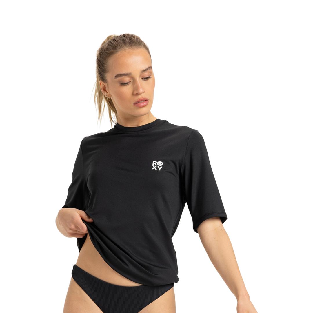 ROXY Happy Waves Surf Tee Womens Rashguard