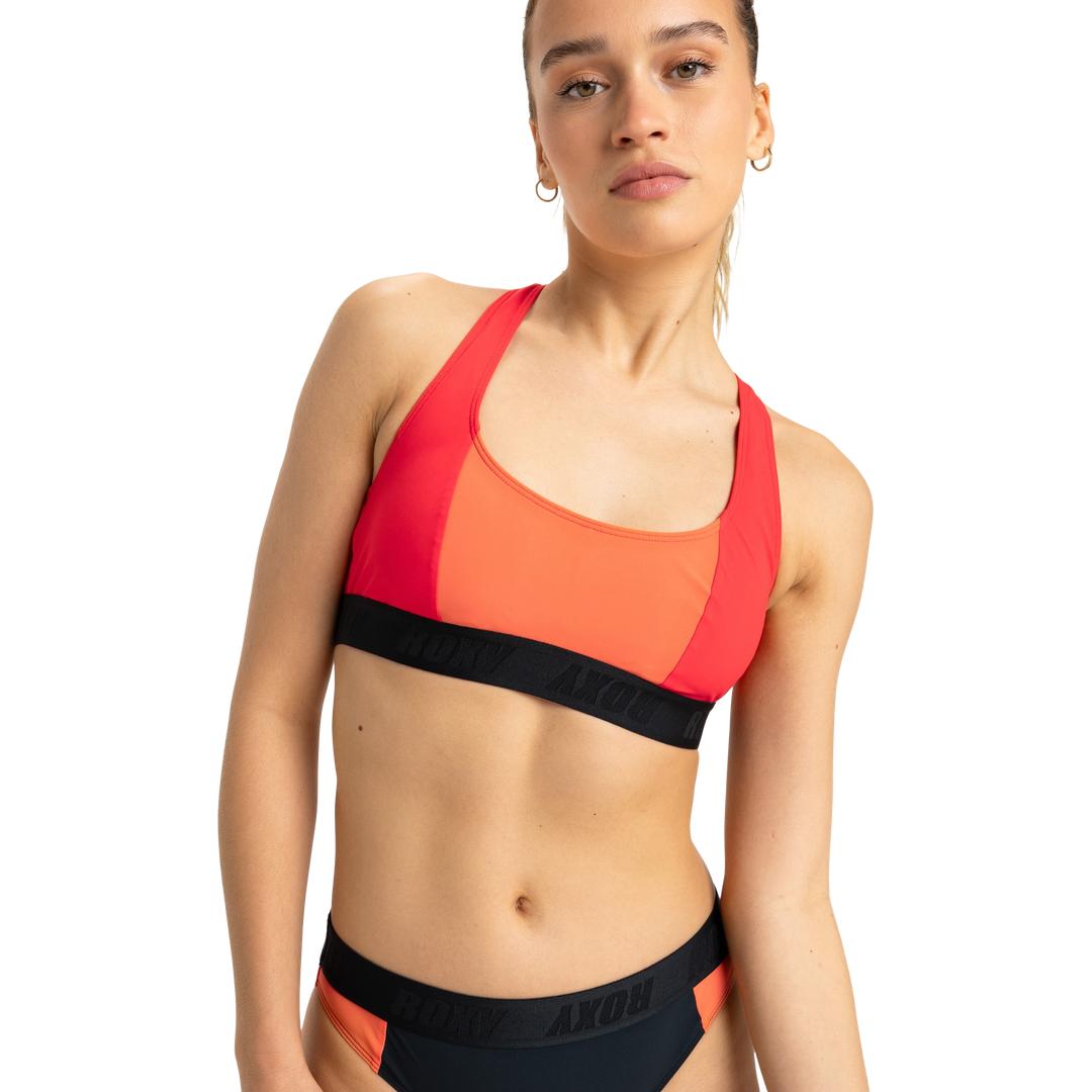 ROXY Roxy Active Colorblock Top Bikini