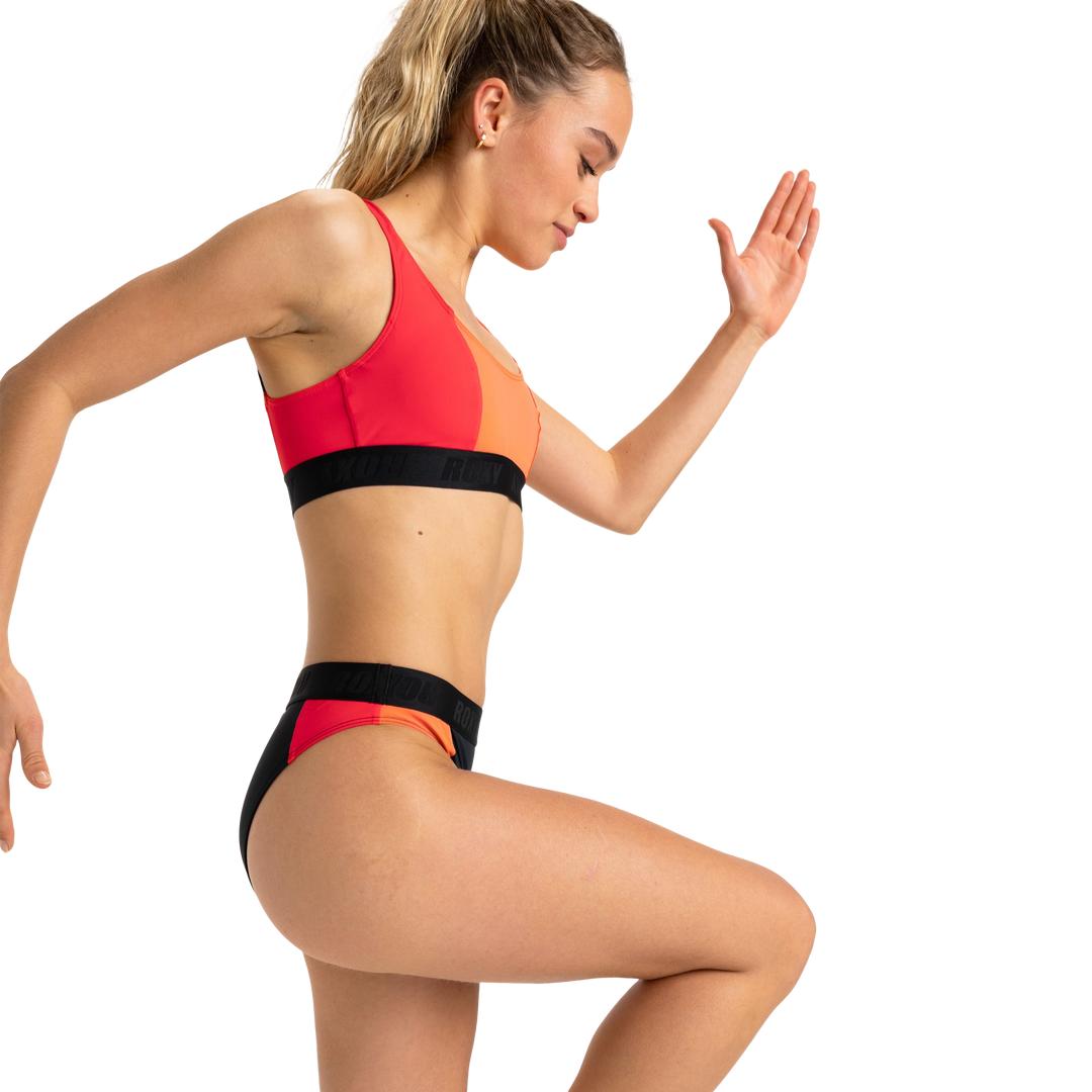 ROXY Roxy Active Colorblock Top Bikini