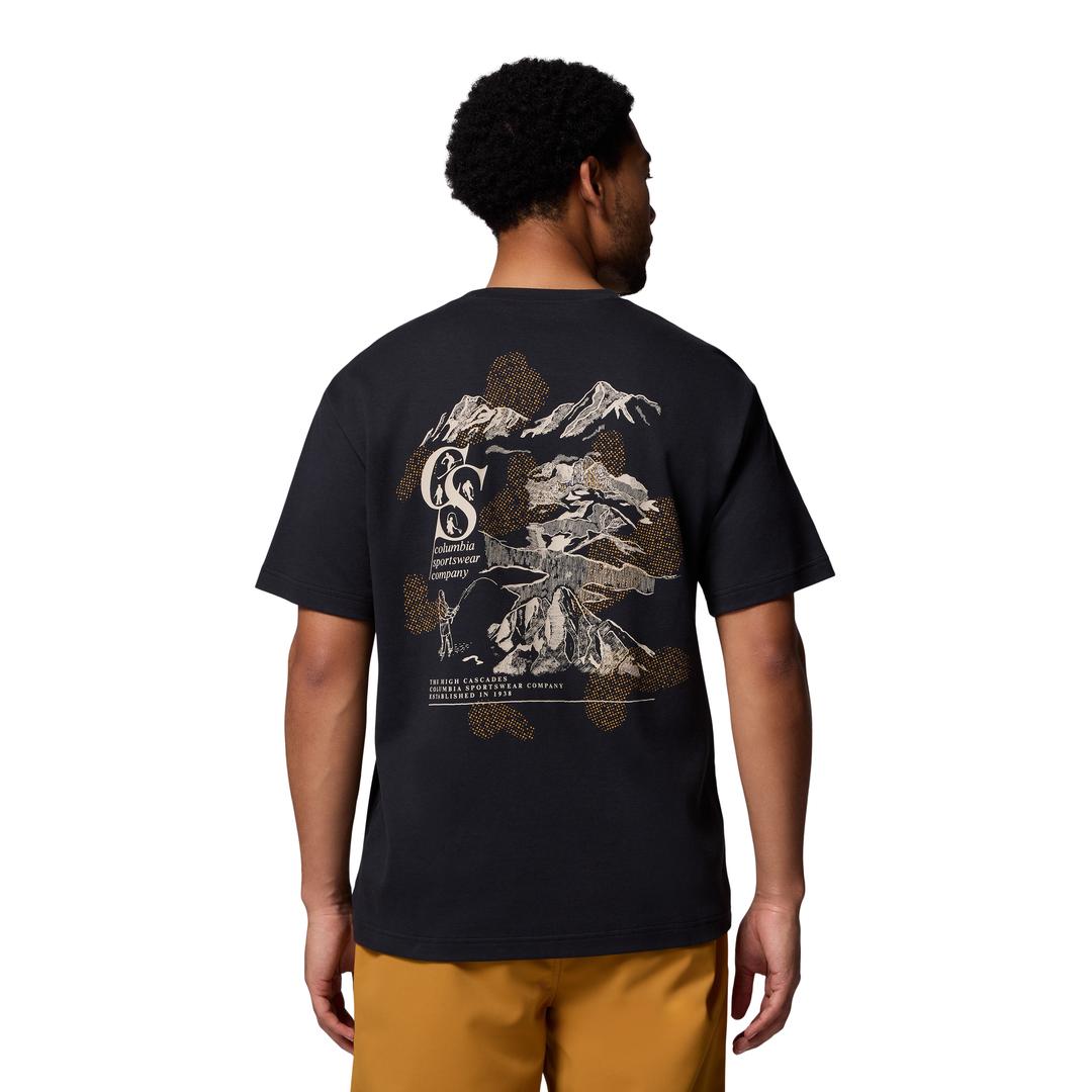COLUMBIA SPORTSWEAR Men's Csc Heritage Graphic Tee Short Sleeves Shirt