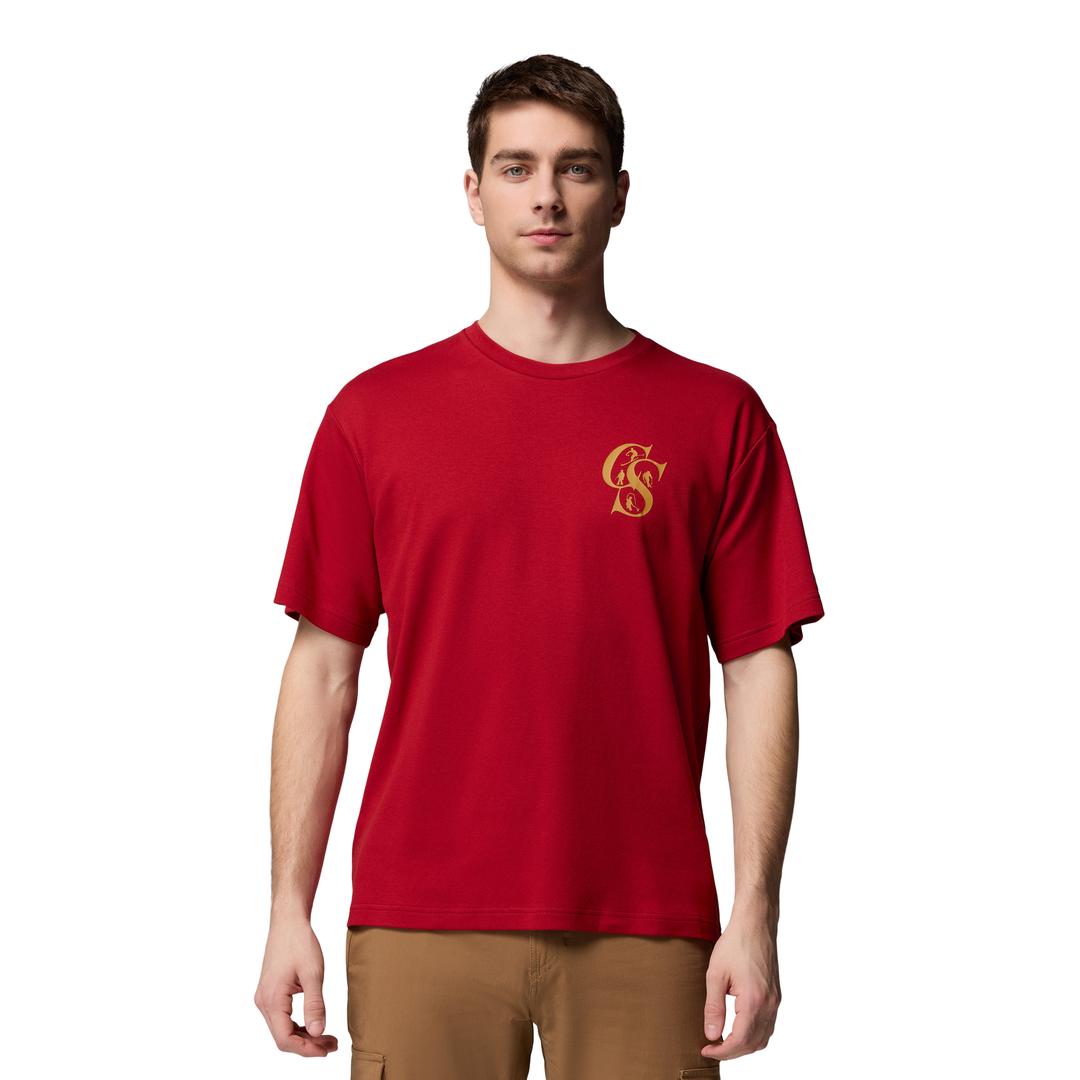 COLUMBIA SPORTSWEAR Men's Csc Heritage Graphic Tee Short Sleeves Shirt