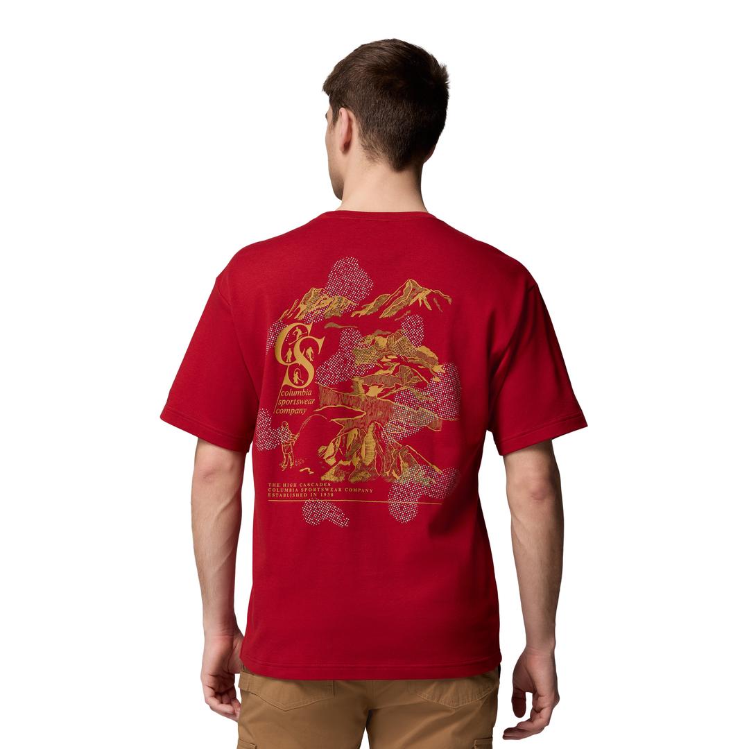 COLUMBIA SPORTSWEAR Men's Csc Heritage Graphic Tee Short Sleeves Shirt