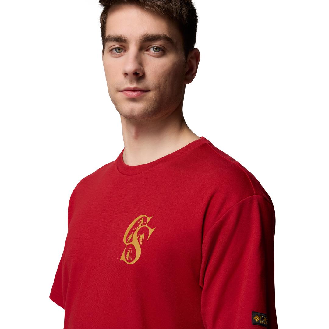 COLUMBIA SPORTSWEAR Men's Csc Heritage Graphic Tee Short Sleeves Shirt