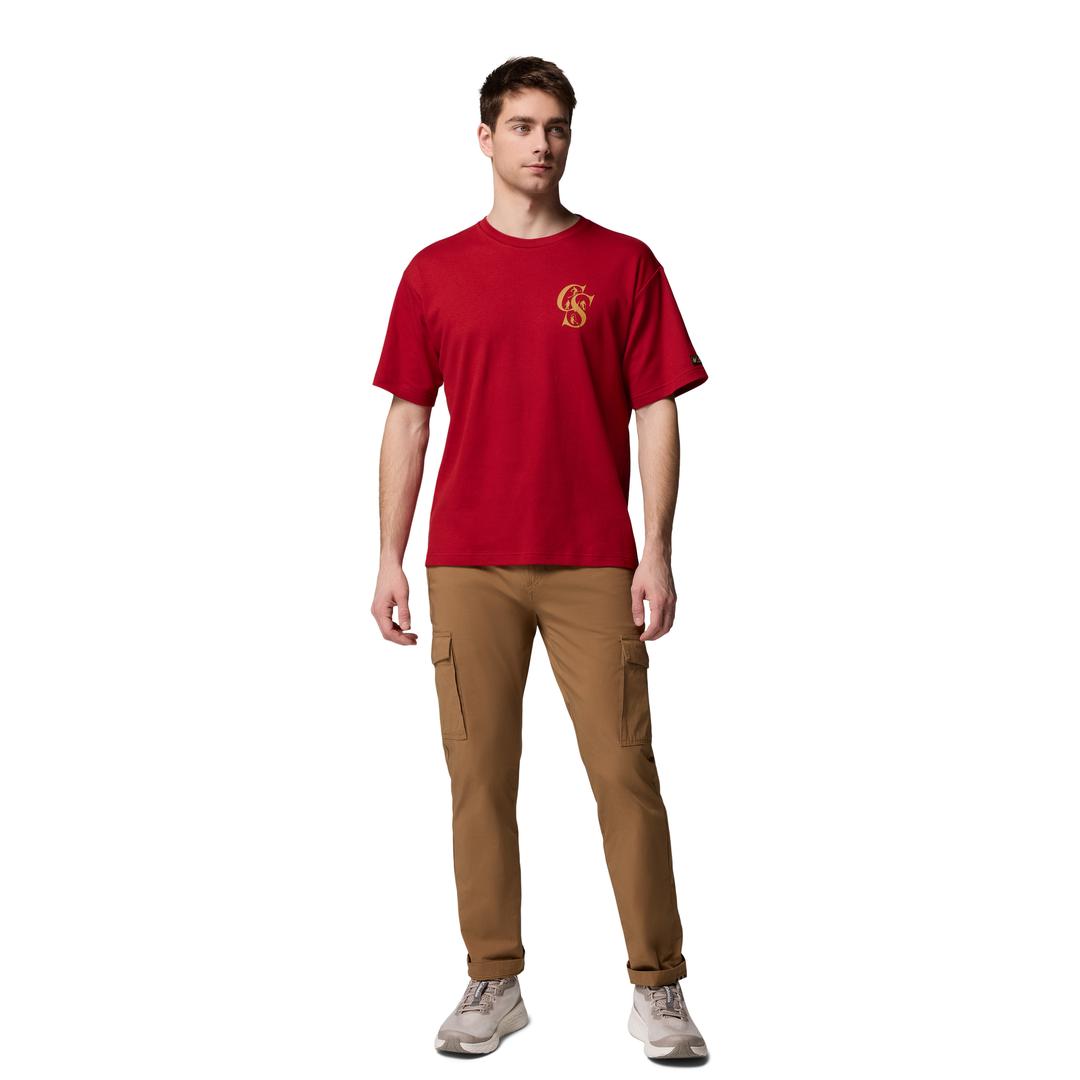 COLUMBIA SPORTSWEAR Men's Csc Heritage Graphic Tee Short Sleeves Shirt