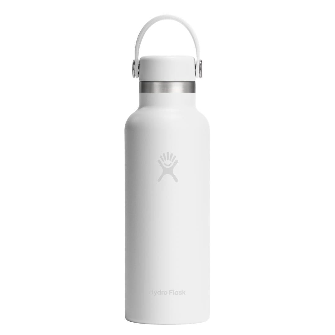 HYDRO FLASK HYDRO FLASK 18OZ STANDARD FLEX CAP WHITE