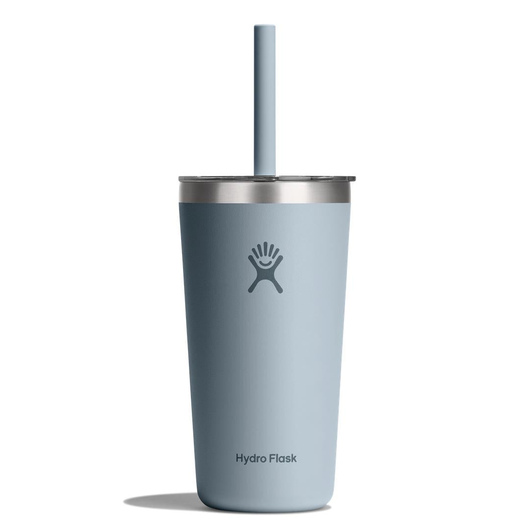 HYDRO FLASK HYDRO FLASK 20OZ TUMBLER CLEAR STRAW LID SHALE GRAY