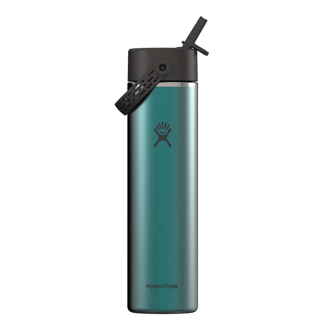 HYDRO FLASK HYDRO FLASK 24OZ LIGHT WIDE FLEX STRAW CAP EMERALD GREEN