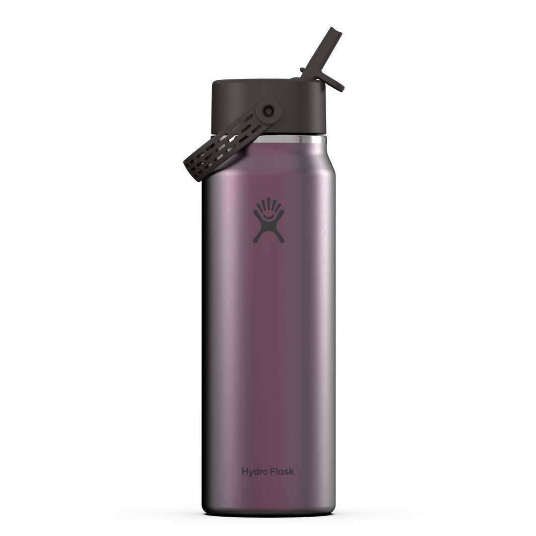HYDRO FLASK HYDRO FLASK 32OZ LIGHT WIDE FLEX STRAW CAP GARNET RED