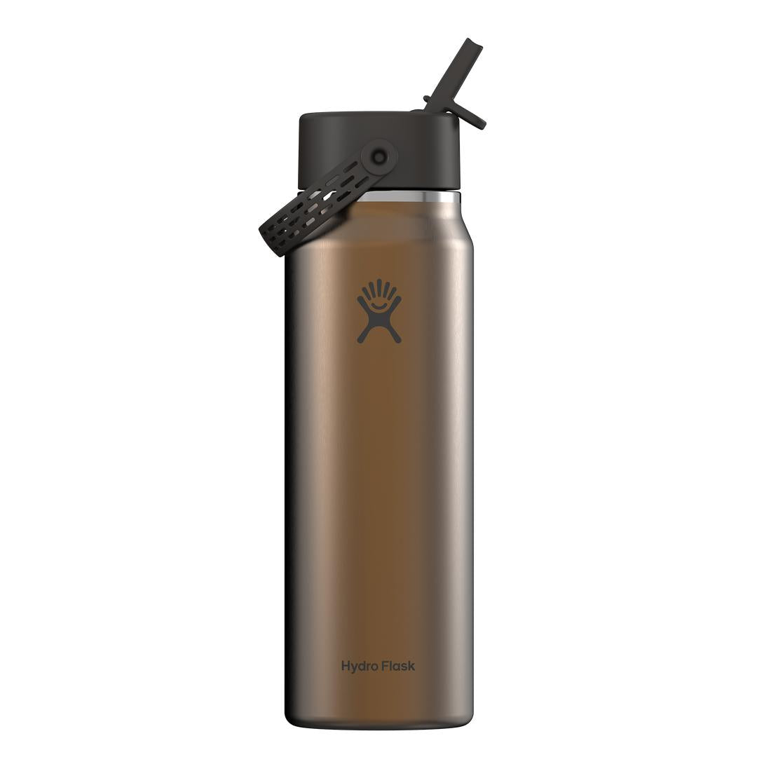 HYDRO FLASK HYDRO FLASK 32OZ LIGHT WIDE FLEX STRAW CAP OBSIDIAN