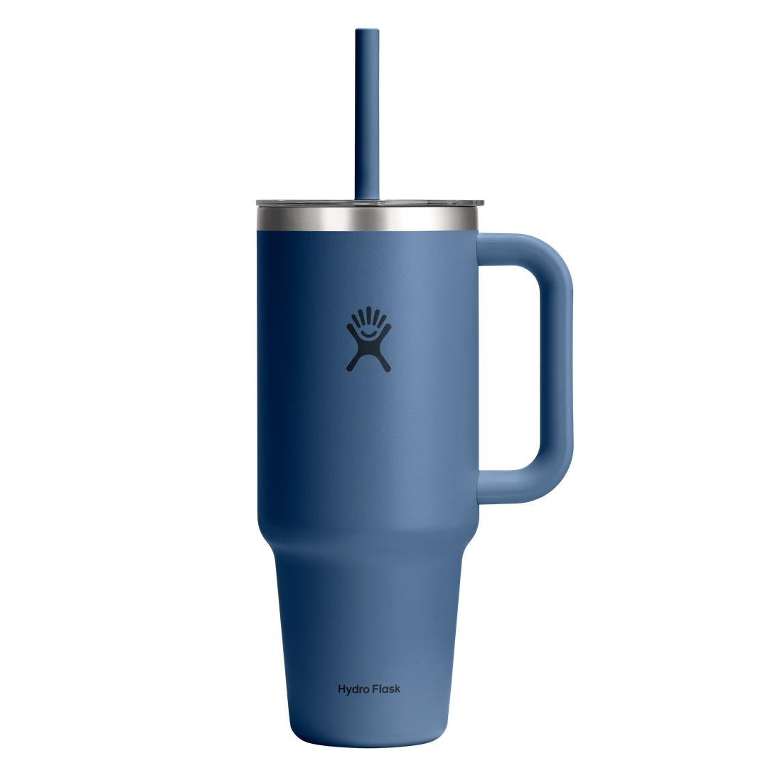 HYDRO FLASK HYDRO FLASK 40OZ TRAVEL TUMBLER CLEAR LID HARBOR BLUE