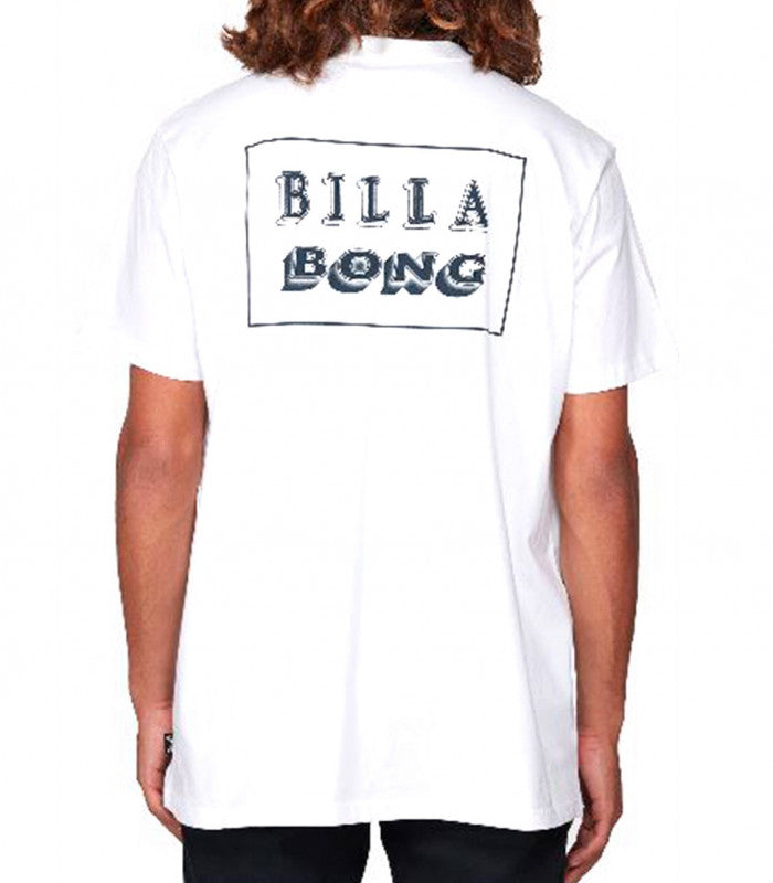 BILLABONG BONG CUT TEE WHITE