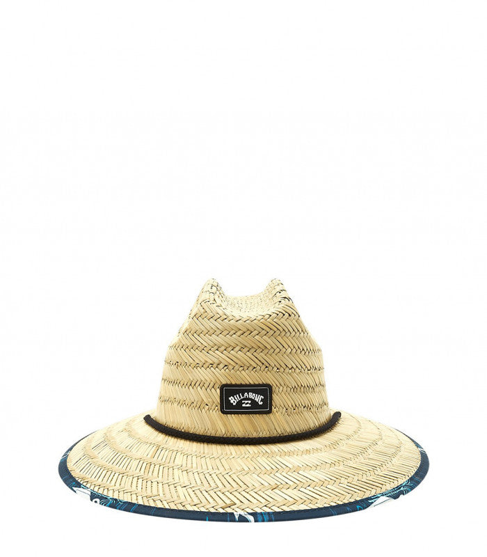 BILLABONG TIDES PRINT STRAW HAT Blue