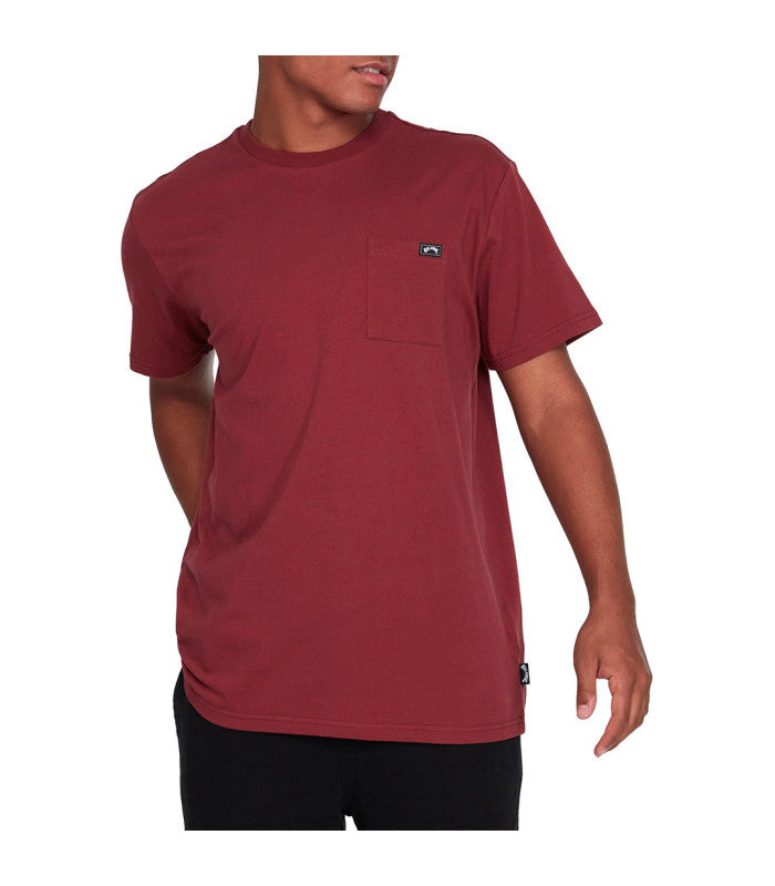 BILLABONG PREMIUM POCKET TEE Red