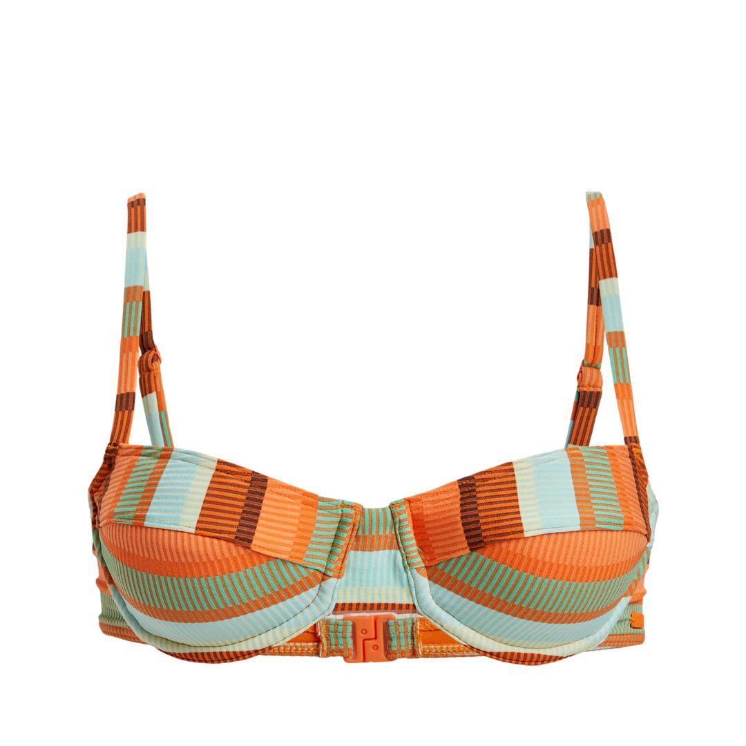 ROXY Sunset Stripe Uw Bra Bikini Top
