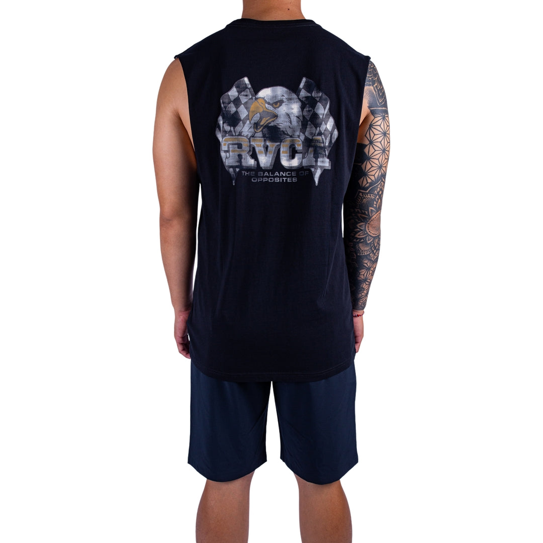 RVCA Race Day Muscle Sleeveless Shirt