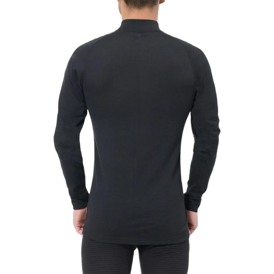 MONTBELL Super Merino Wool Middle Weight High Neck Shirt Baselayer