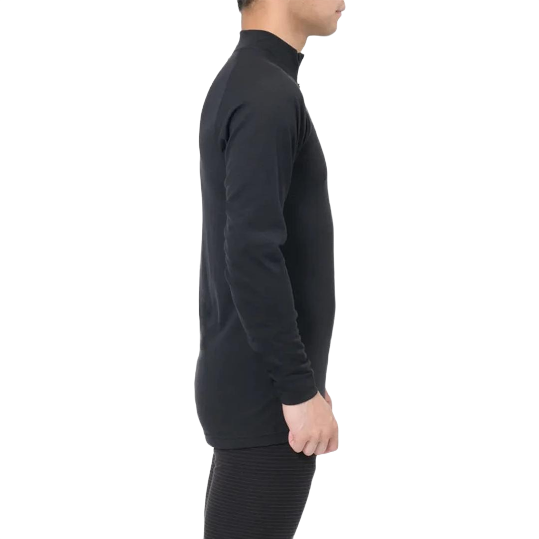 MONTBELL Super Merino Wool Middle Weight High Neck Shirt Baselayer