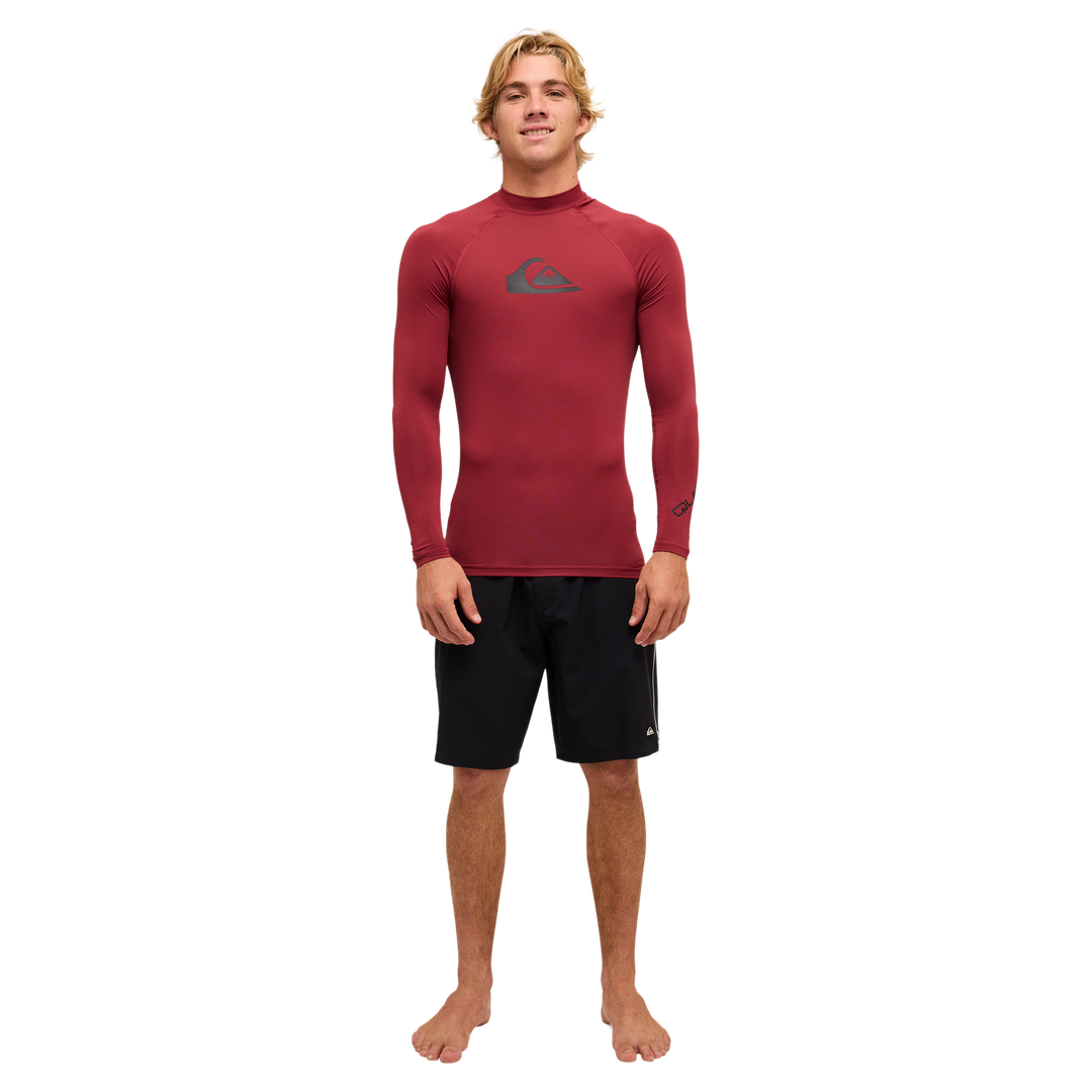 QUIKSILVER ALL TIME LS ID RASHGUARDS LONGSLEEVE