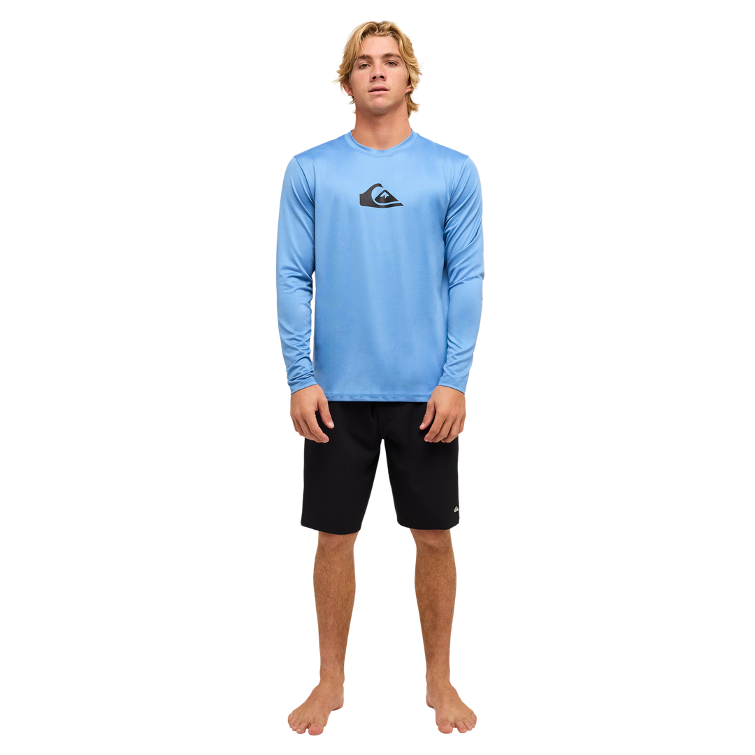 QUIKSILVER SOLID STREAK LS ID RASHGUARDS LONGSLEEVE
