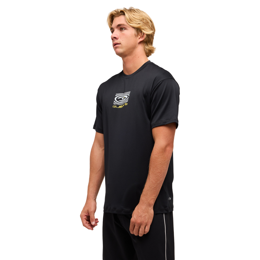 QUIKSILVER SEA DRIP SURF TEE SS ID RASHGUARDS SHORTSLEEVE