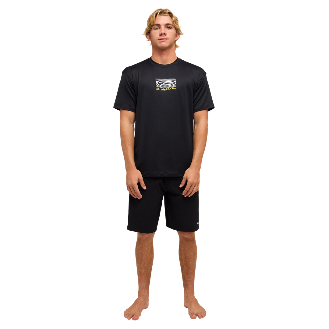 QUIKSILVER SEA DRIP SURF TEE SS ID RASHGUARDS SHORTSLEEVE