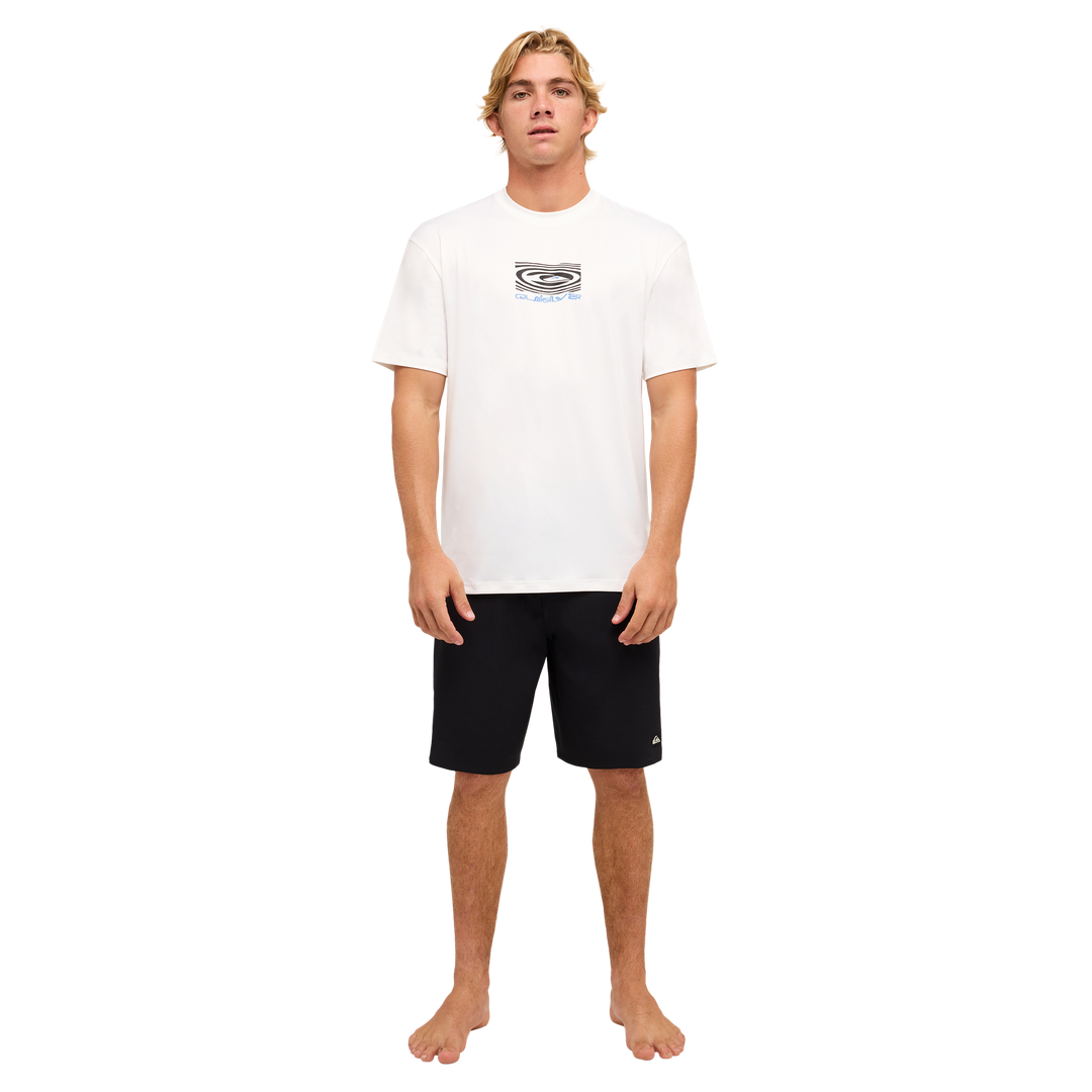 QUIKSILVER SEA DRIP SURF TEE SS ID RASHGUARDS SHORTSLEEVE