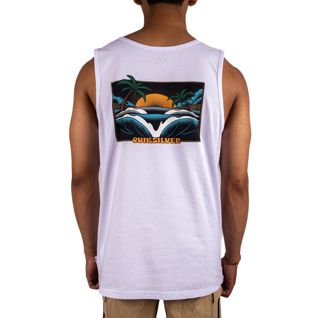 QUIKSILVER Nocturnal Waves Tank Id Sleeveless Shirt