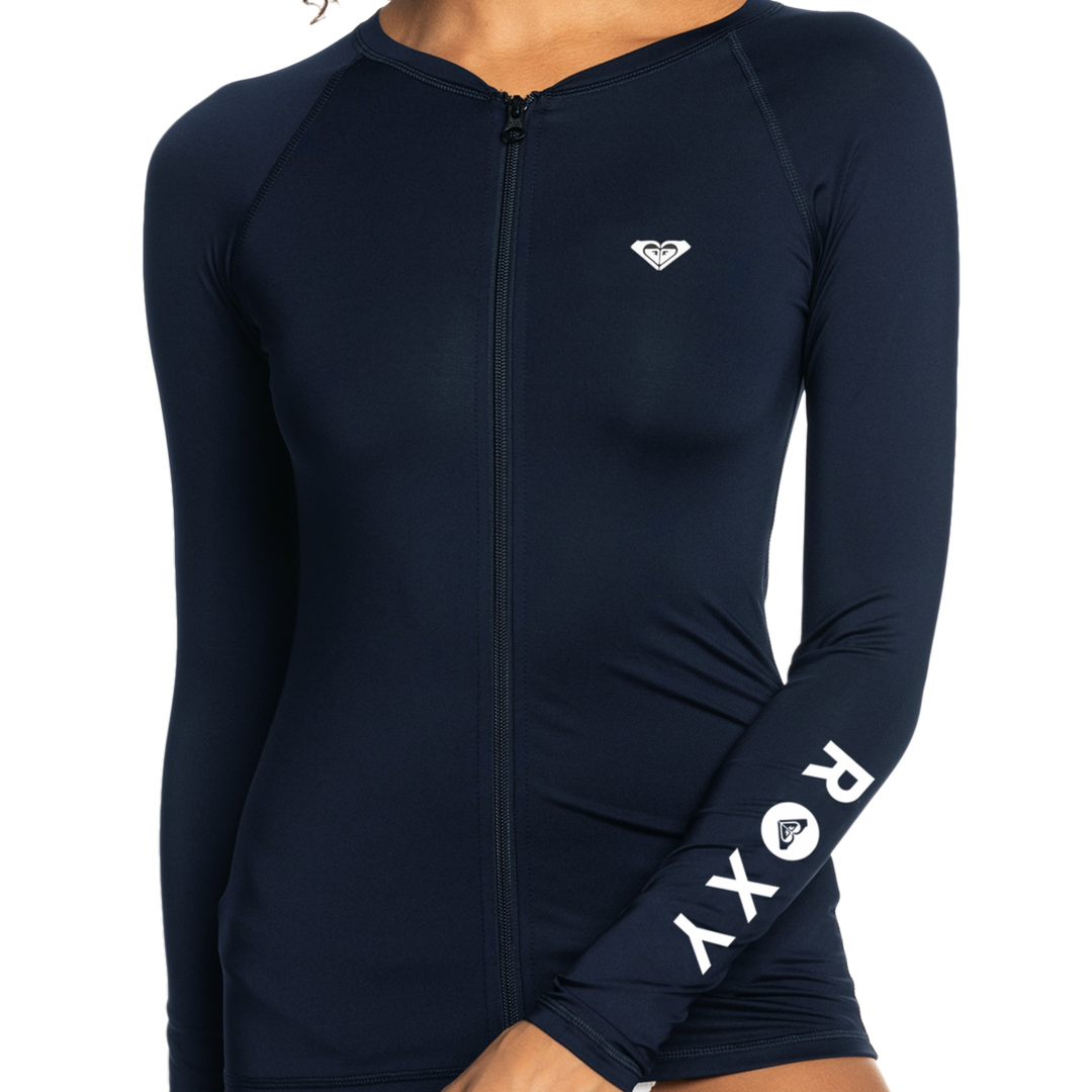 ROXY Essentials Ls Zipped Rashguard Longsleeve
