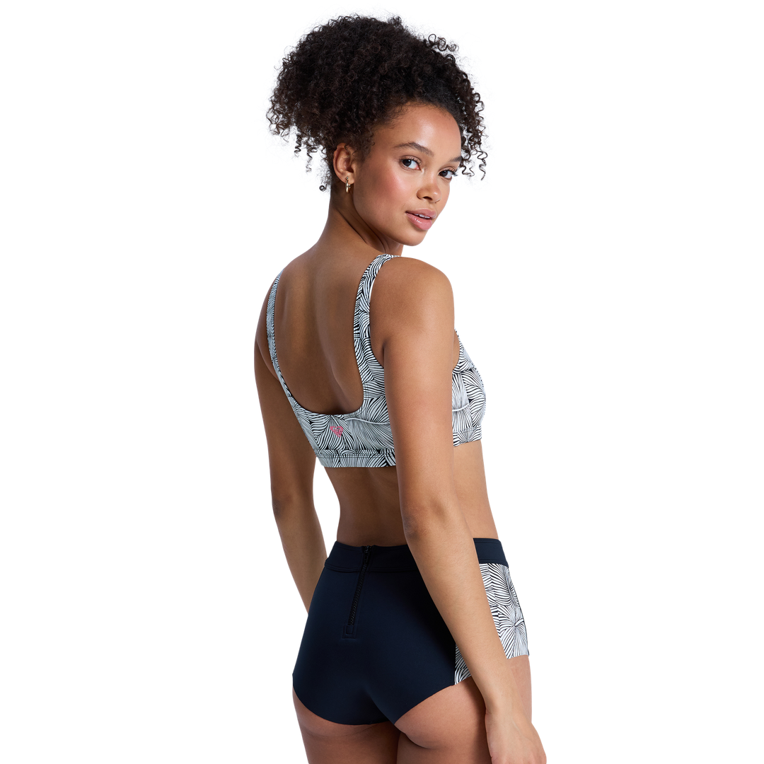 ROXY Pro Surf Athletic Bra Bikini Top