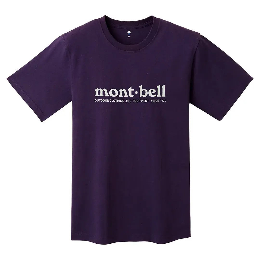 MONTBELL Pear Skin Cotton T Mont-Bell Short Sleeves Shirt
