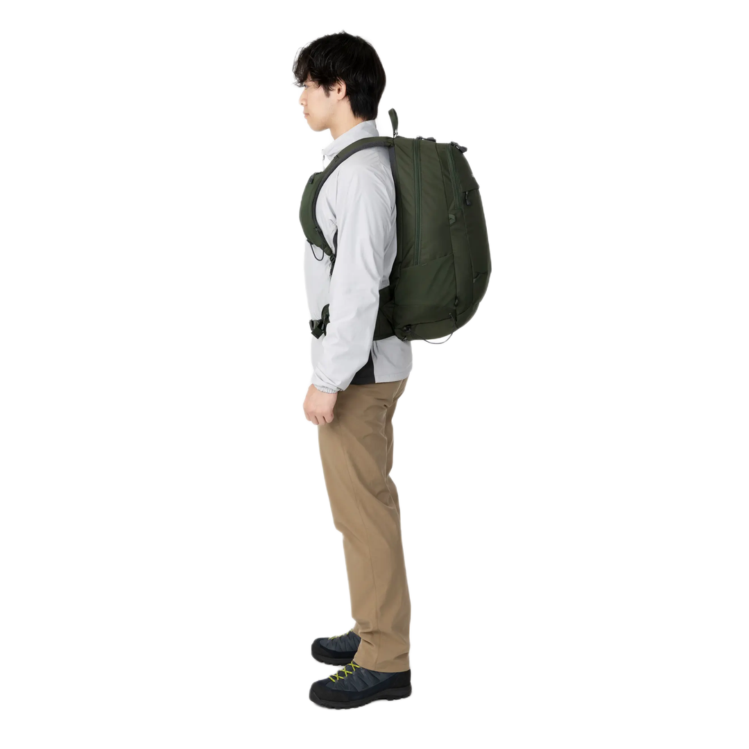 Montbell MONTBELL NUPURI PACK 30 DARK GREEN UNISEX TECHNICAL PACK