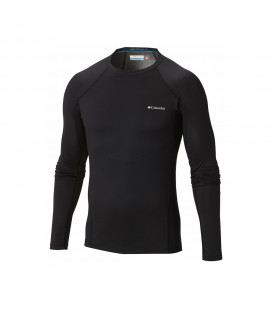 Columbia Men's Midweight Stretch Long Sleeve Top Black