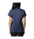 Columbia Women's W Zero Ice Cirro-Cool SS Shirt Blue
