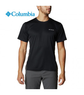 Columbia Men's M Zero Ice Cirro-Cool SS Shirt Black