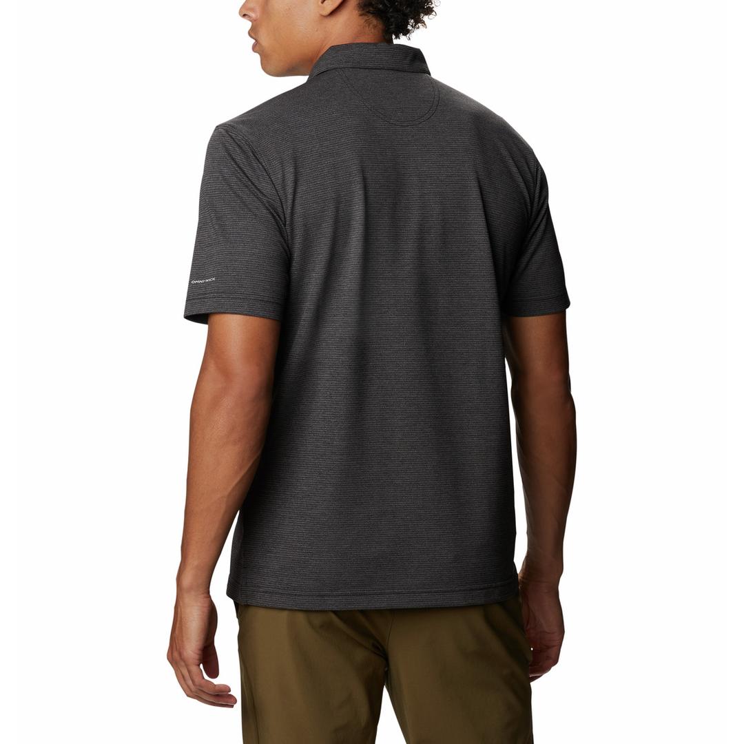 COLUMBIA SPORTSWEAR Havercamp Pique Polo Short Sleeves Shirt Black
