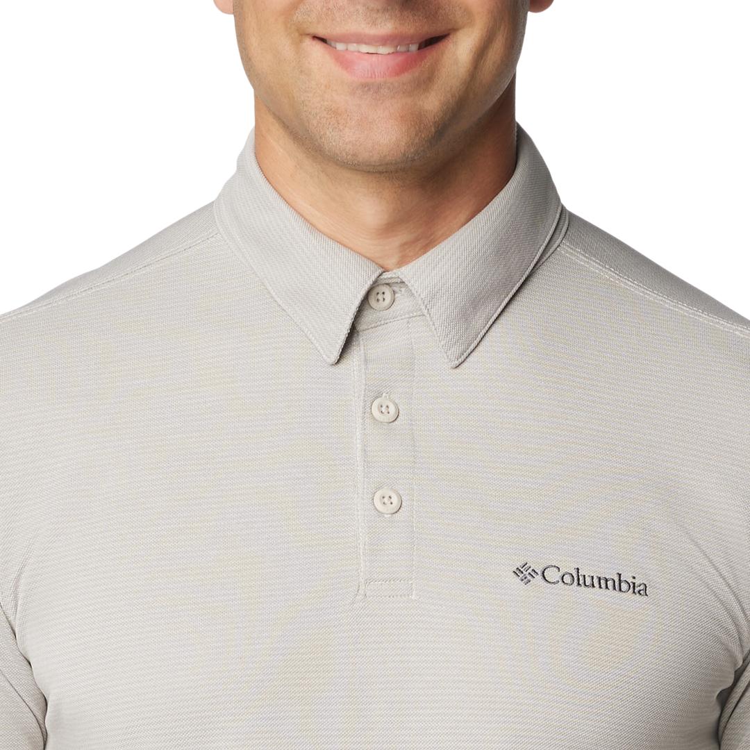 COLUMBIA SPORTSWEAR Havercamp Pique Polo Short Sleeves Shirt Grey