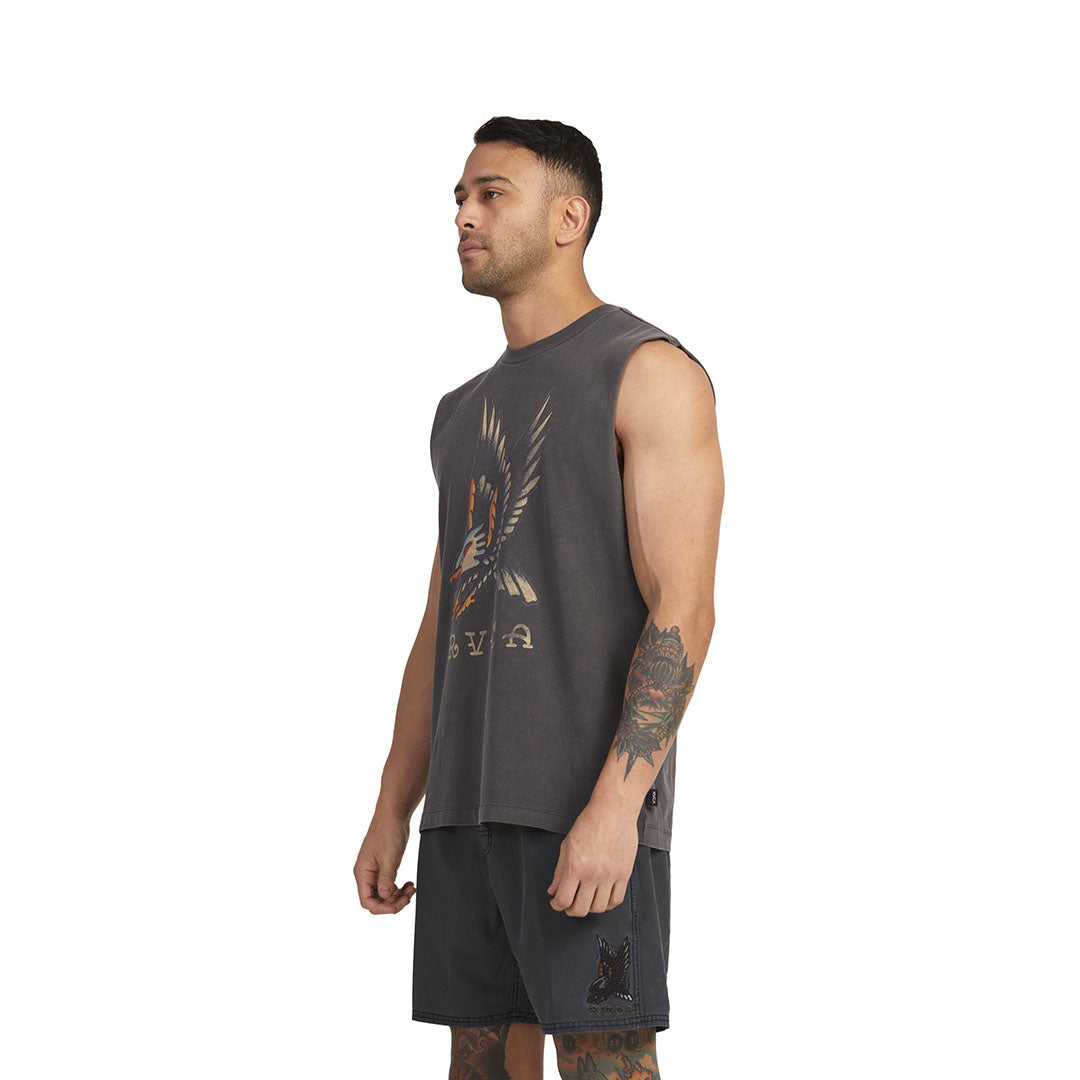 RVCA Krak Eagle Muscle Shirt