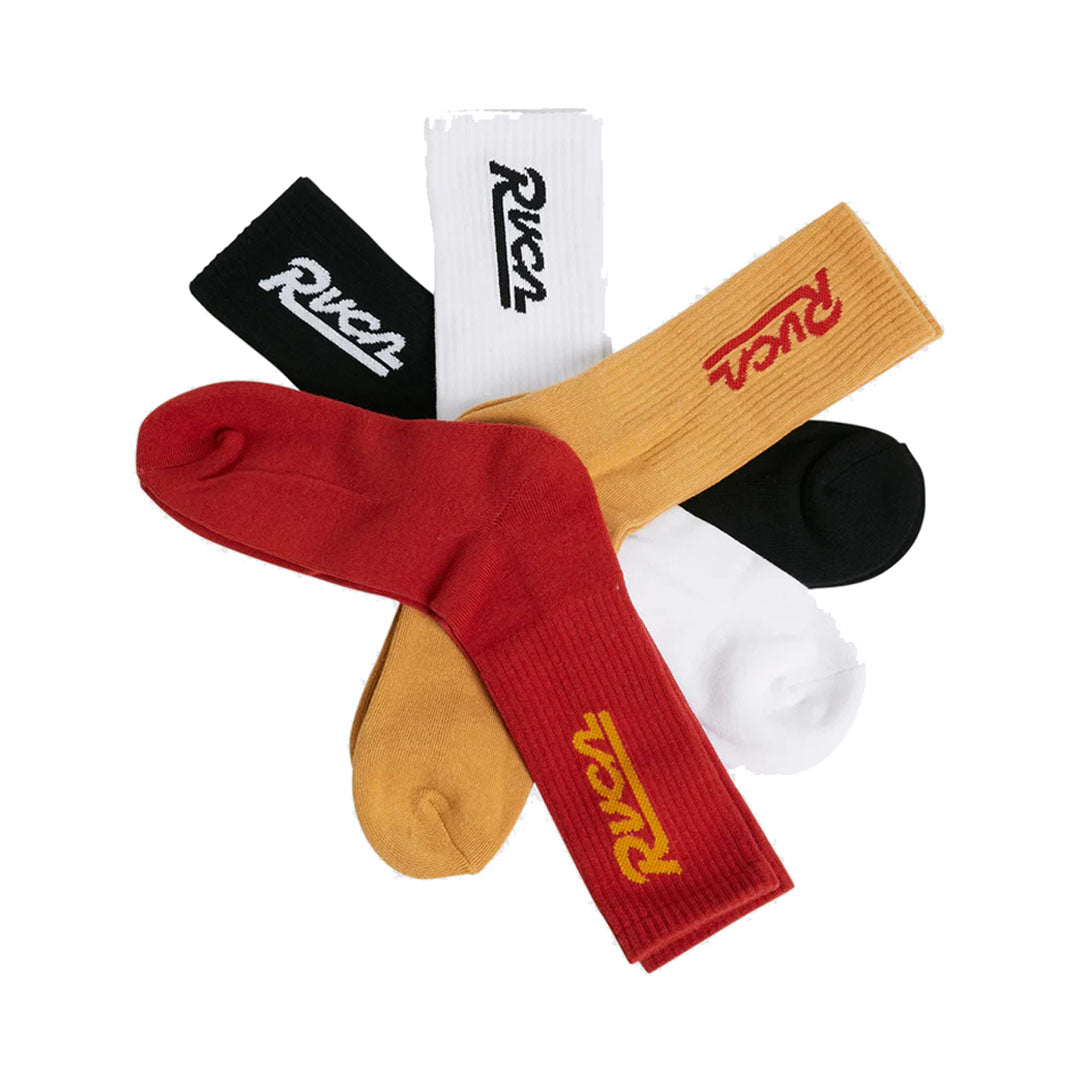 RVCA Rvca Seasonal Sock 4 Pack Accessories