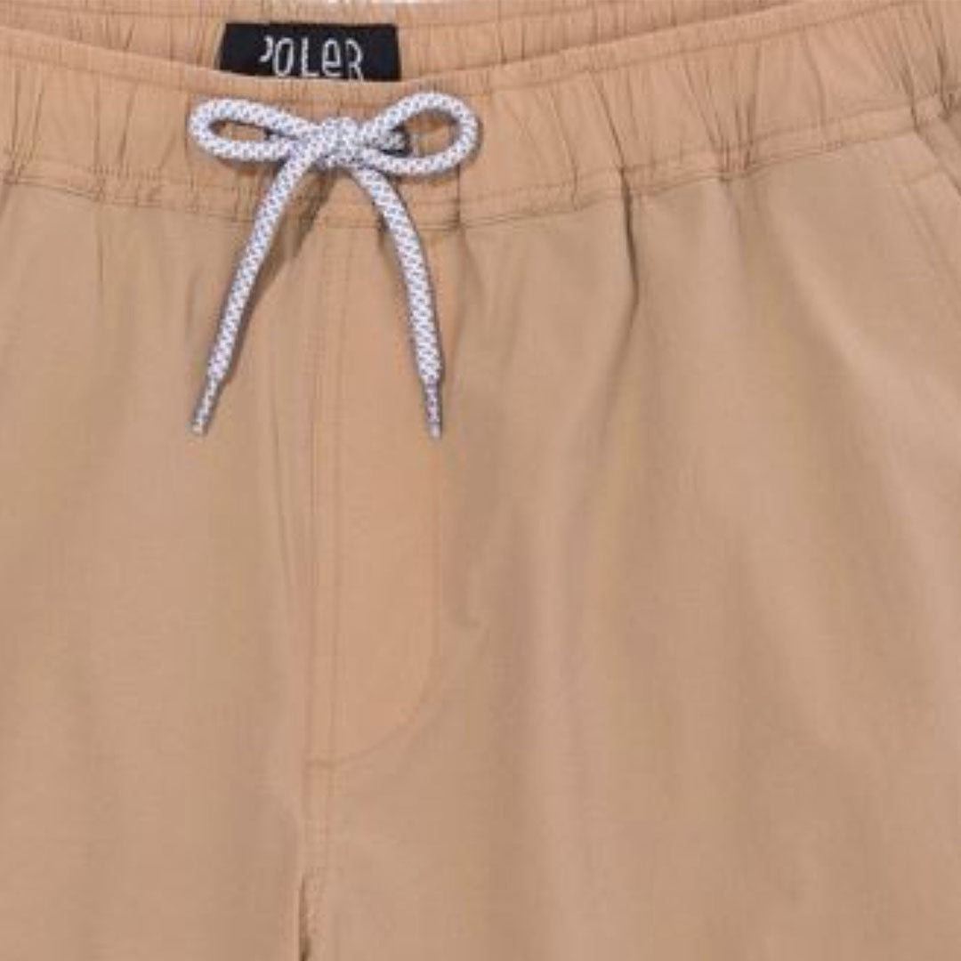 Stretch 2way Hybrid Shorts Unisex Beige – ROX PH