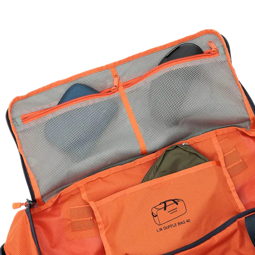 MONTBELL Light Weight Dufflebag 40 Duffle Bag