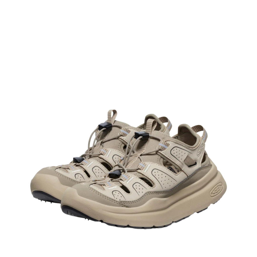 Hiking Sandals Rox Keen WK450 Sandal Womens Plaza Taupe/Black Outdoor Sandals