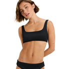 ROXY Rib Roxy Love The Glassy Bikini Top