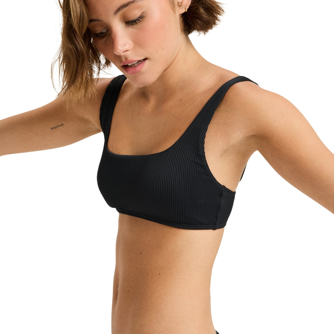 ROXY Rib Roxy Love The Glassy Bikini Top
