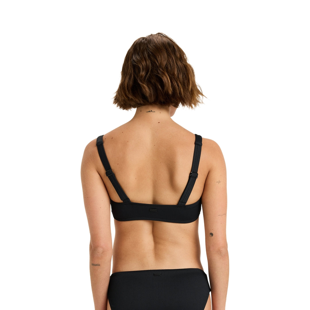 ROXY Rib Roxy Love The Glassy Bikini Top