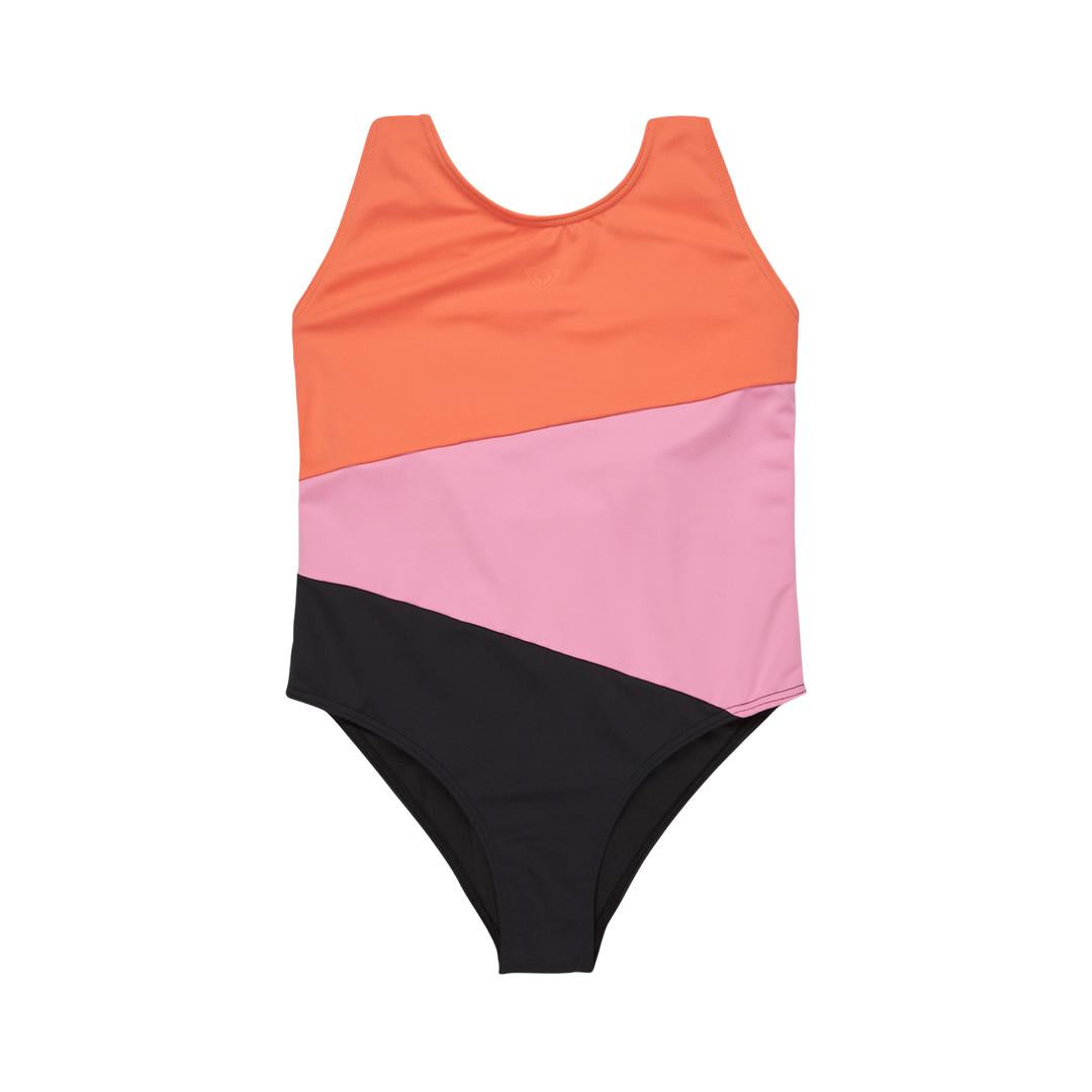 ROXY Colorblock One Piece Swimsuit