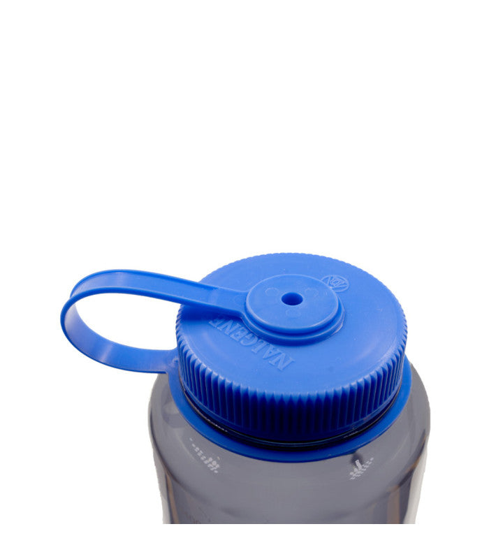NALGENE Nalgene 48OZ Silo Grey, Blue Cap, Sustain