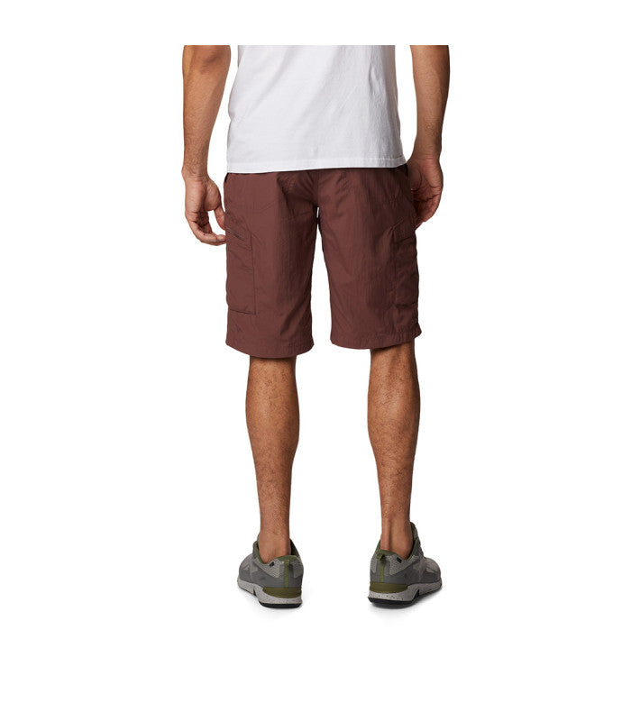 COLUMBIA SPORTSWEAR Silver Ridge Cargo Short Mens Light Raisin