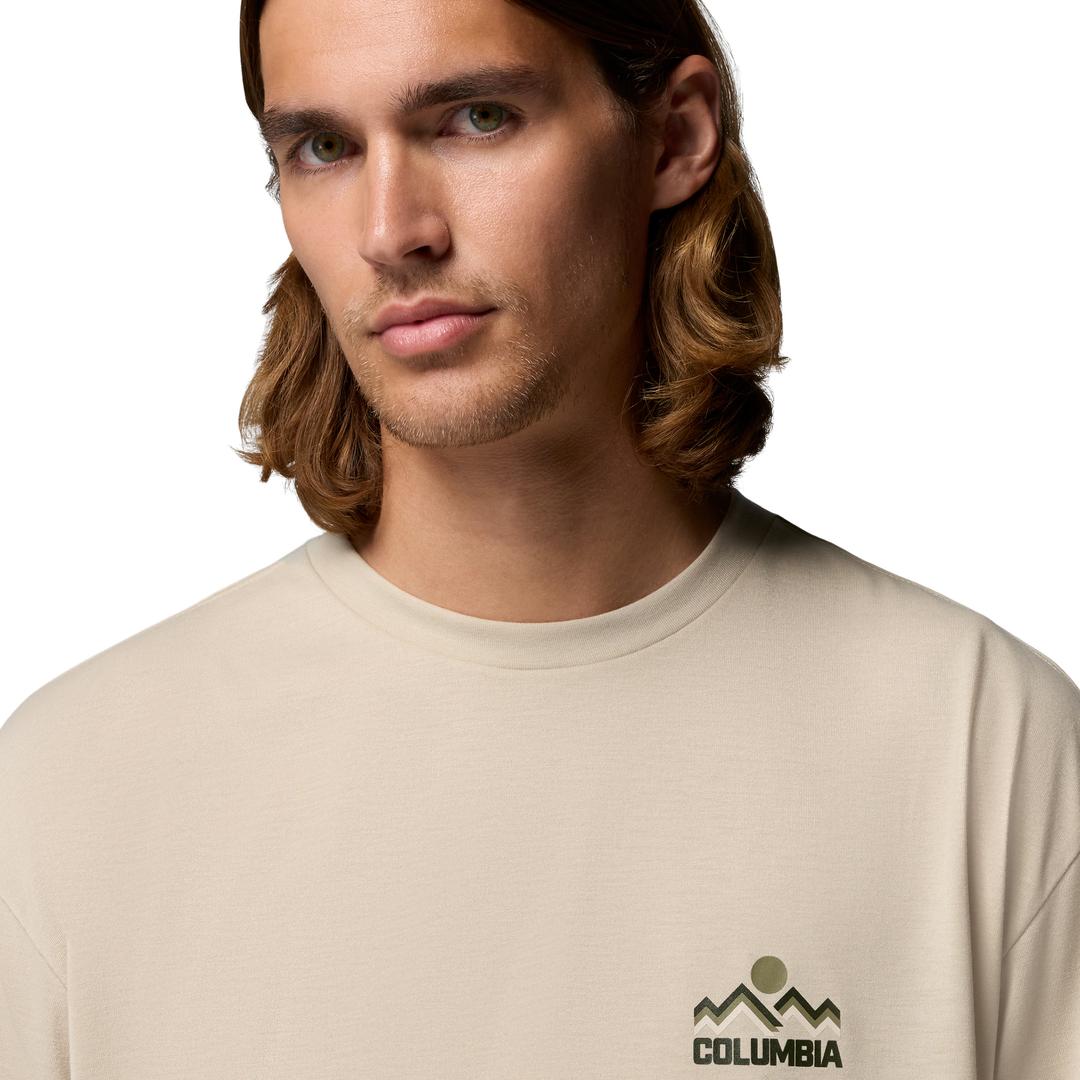 COLUMBIA SPORTSWEAR Cedar Trail Back Graphic Short Sleeves Shirt