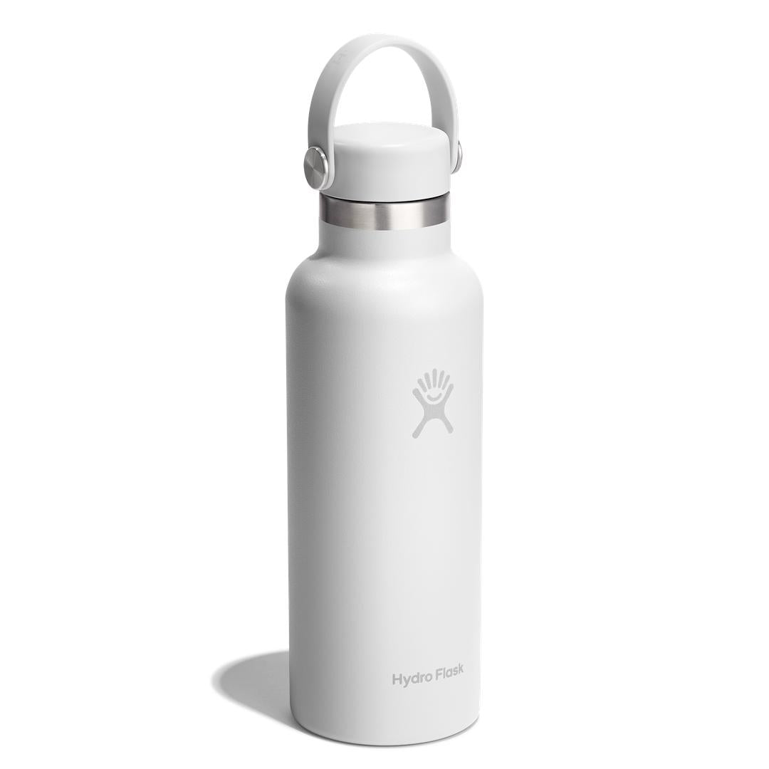 HYDRO FLASK HYDRO FLASK 18OZ STANDARD FLEX CAP WHITE